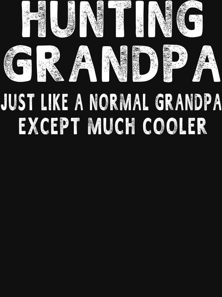 Hunting Grandpa Father'S Day Gifts Grandpa Men'S Hoodie by JWArtStudio