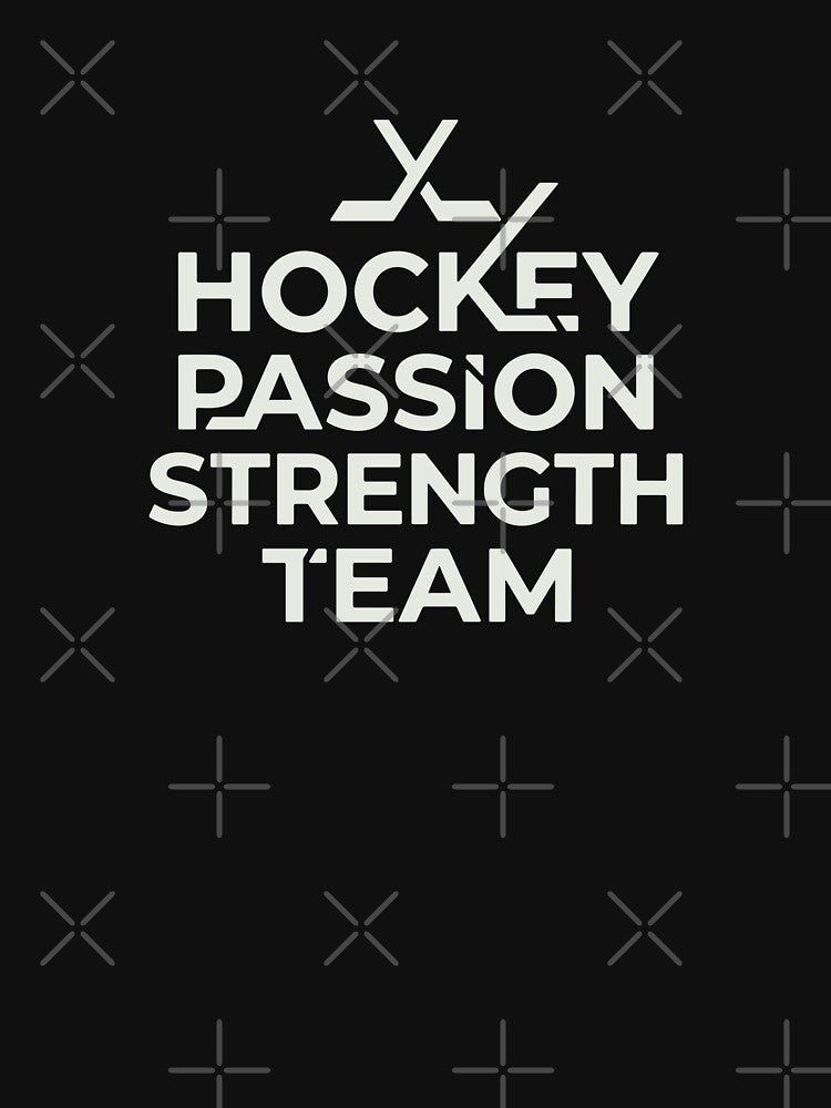Hockey Passion Strength Team Player Fan Sport by PopStars1993