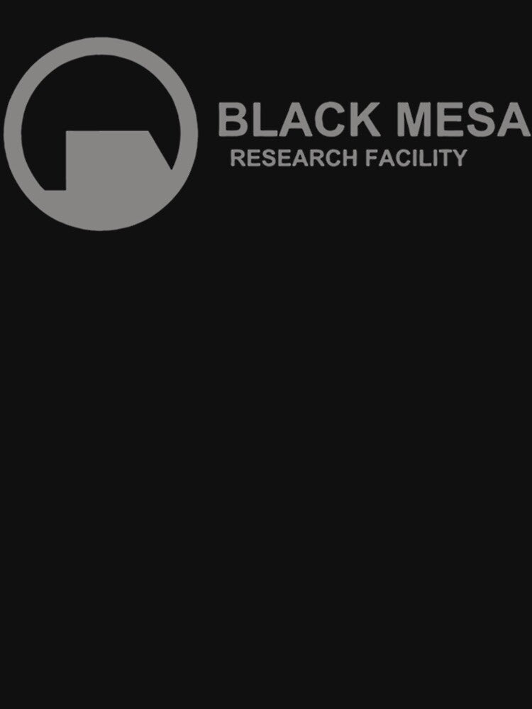 Black mesa classic t shirt by CarneyJoseph