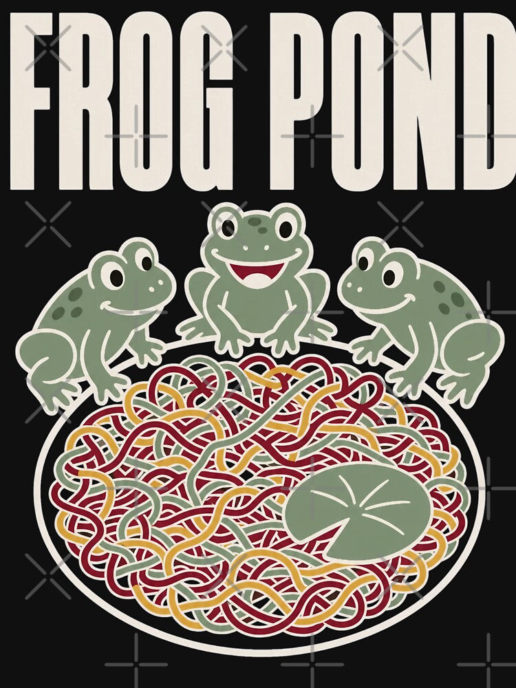 Frog Pond Funny Crochet Frogging Shirt | Crochet Frog Yarn Humor Gift by StickyGuys