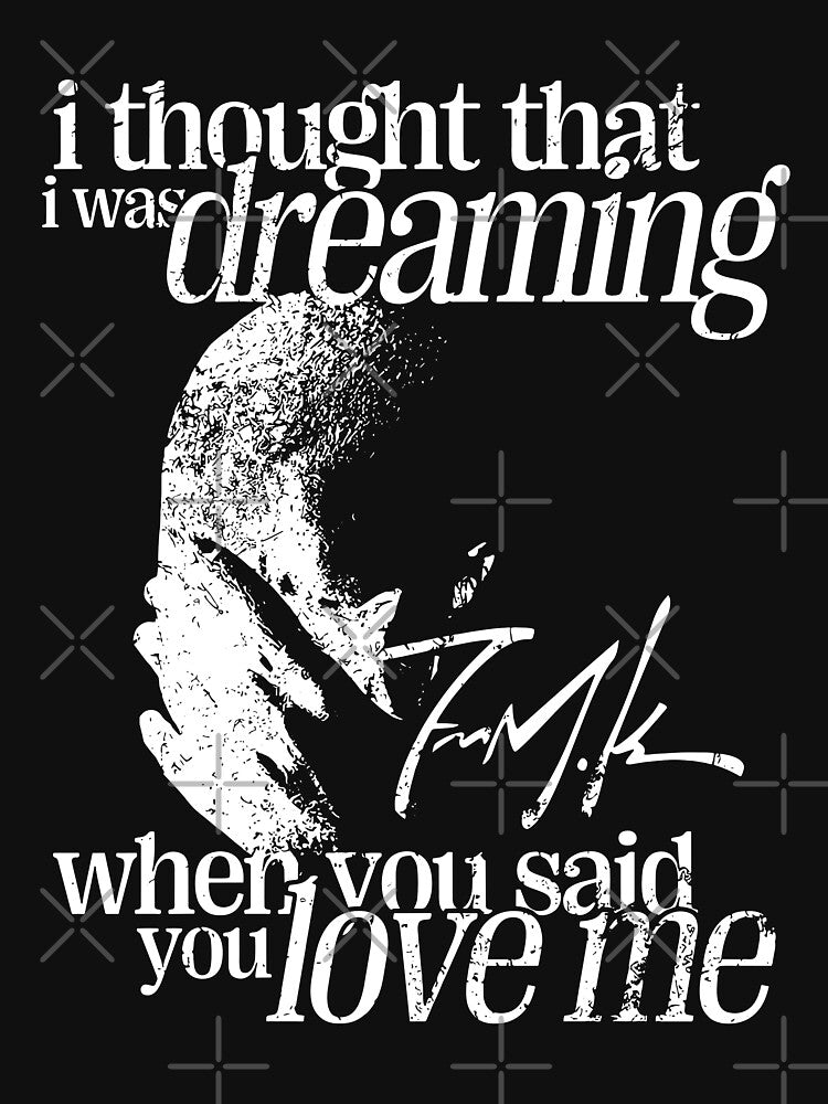 Frank Ocean Ivy Lyric Design - Blonde White Graphic by Novaque