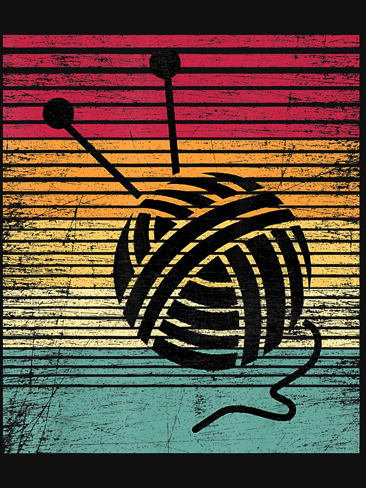 Vintage Knitting Crochet Yarn & Needles by ZhenKangFang