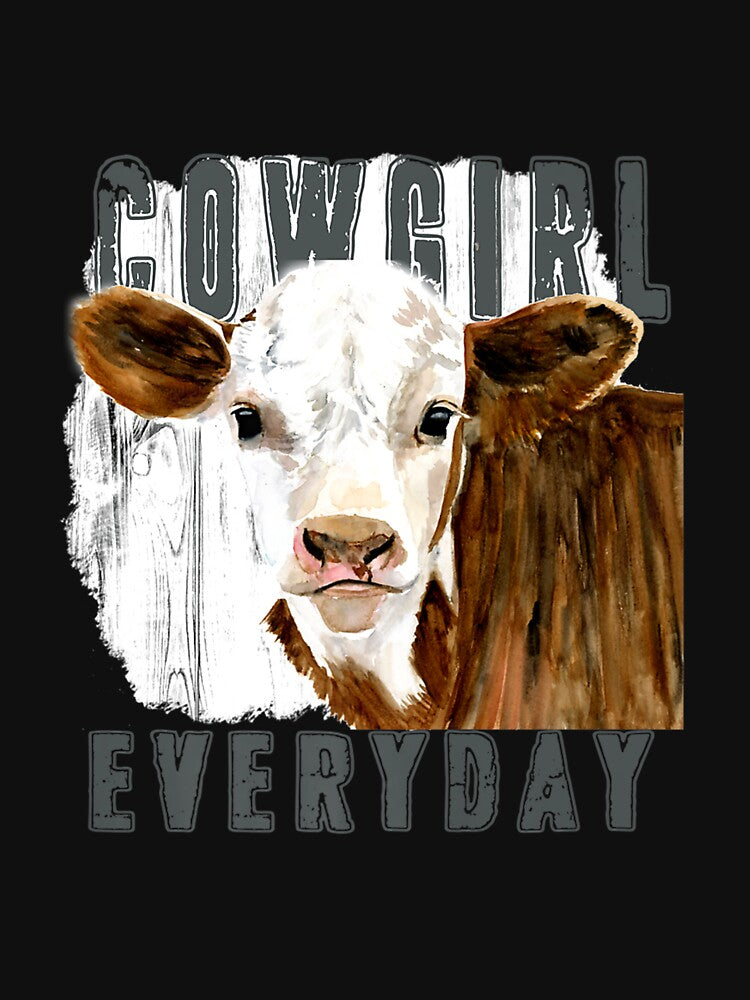 COWGIRL EVERYDAY CUTE COW COUNTRY WESTERN by sobriowslen