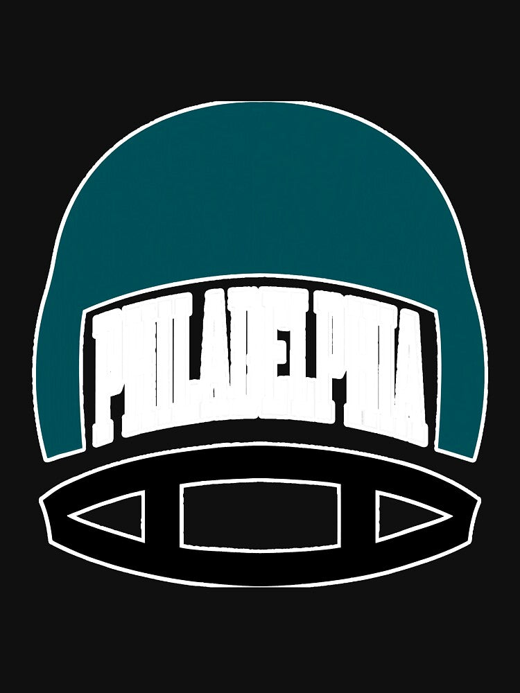 Vintage Philadelphia Football Helmet by NeverLoseSF