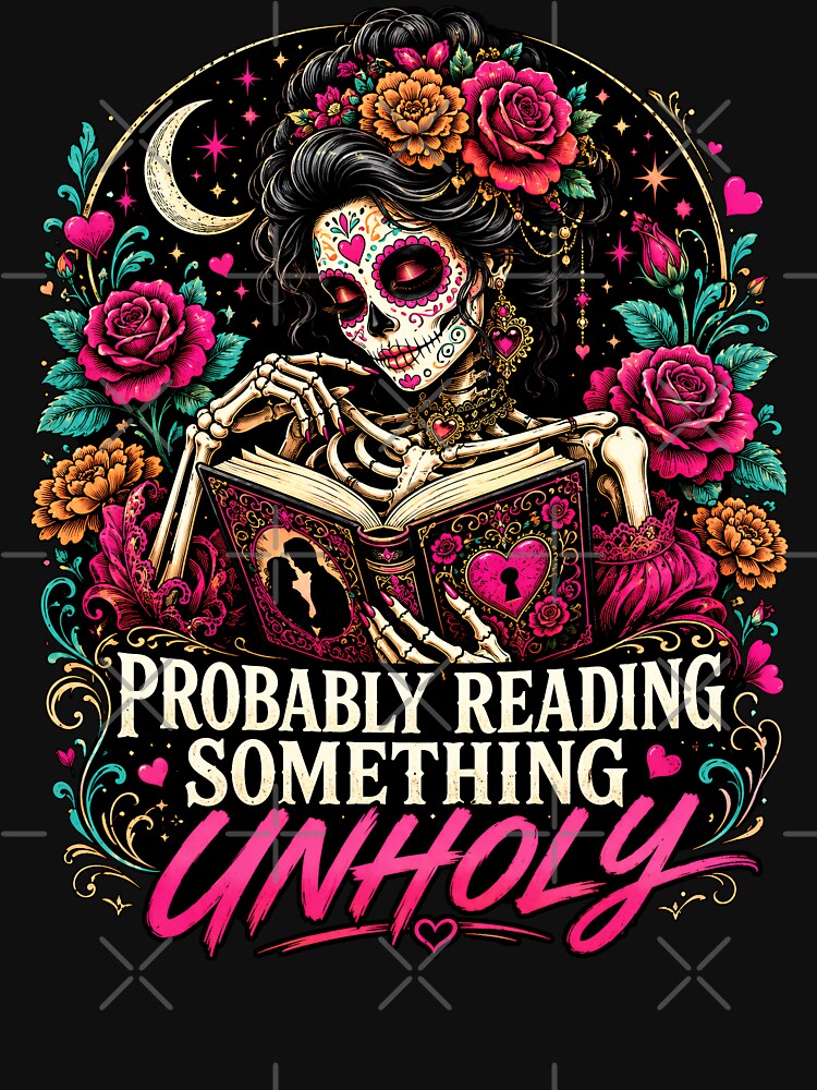 Probably Reading Spicy Romance by Victor Shadehorn