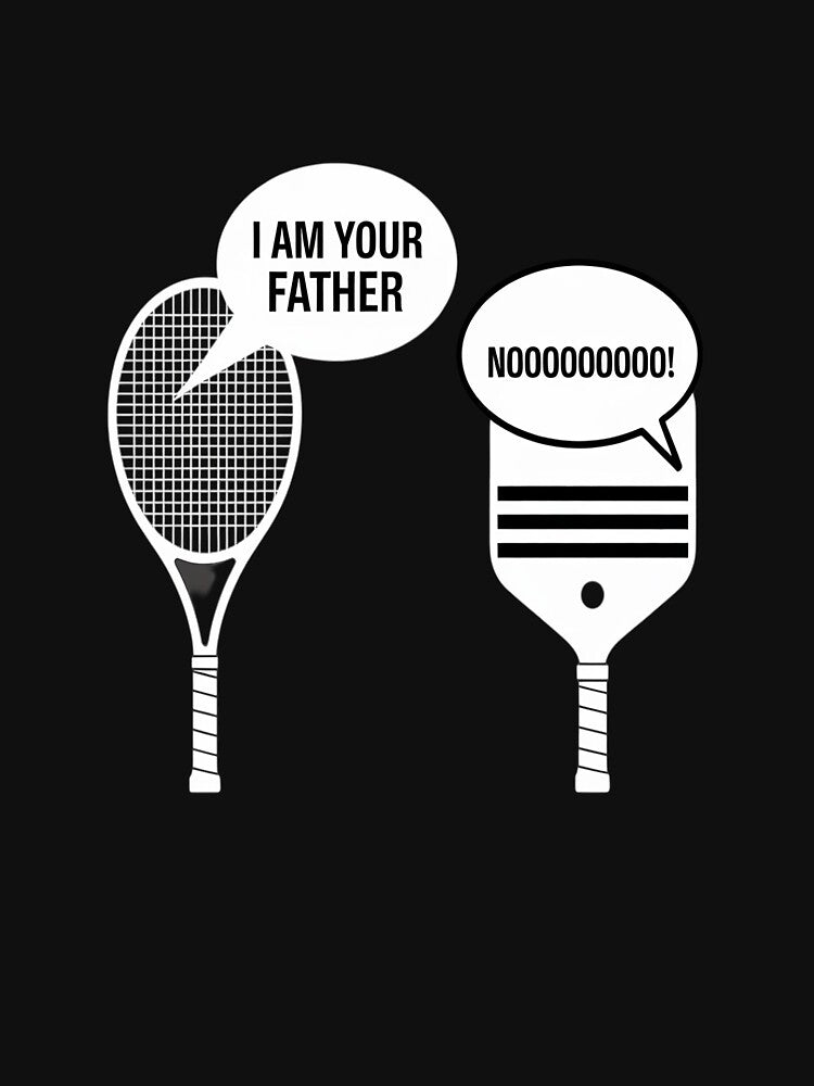 I Am Your Father Pickleball Tennis Racket by ShelFisher