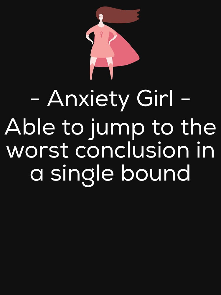 Anxiety Girl - High Anxiety Awareness by purepisces