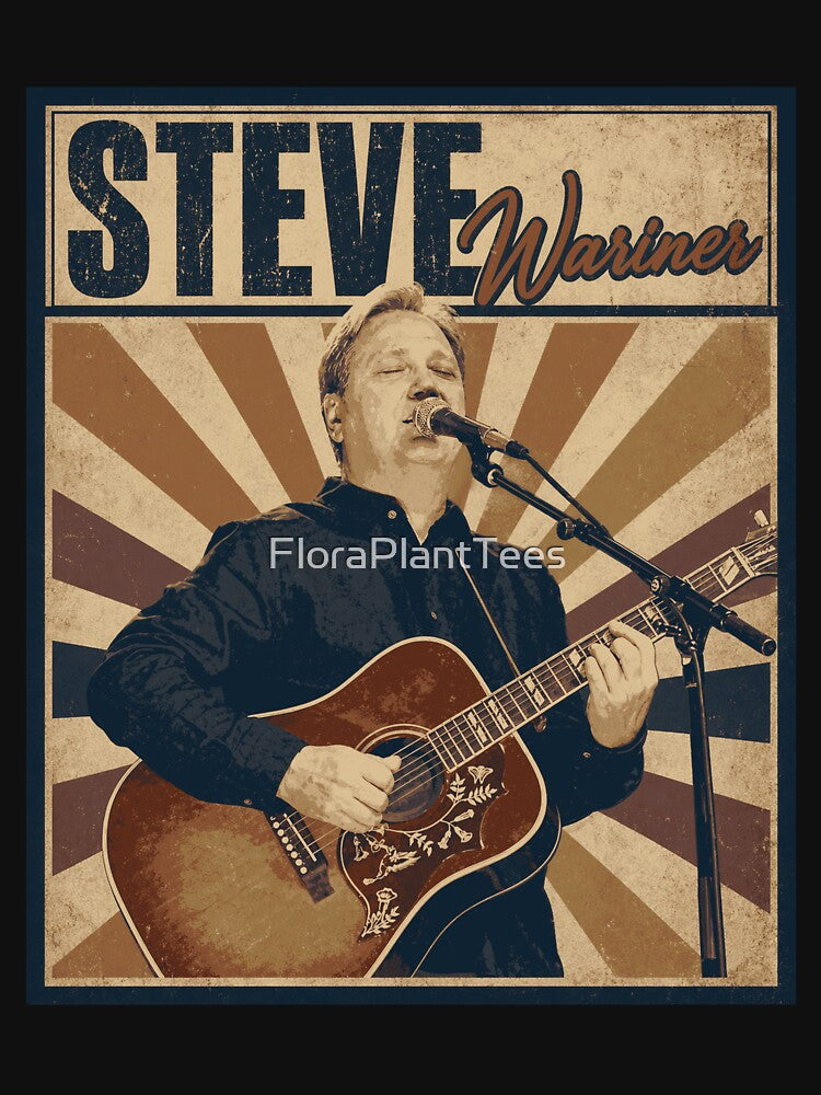 Steve Wariner by FloraPlantTees