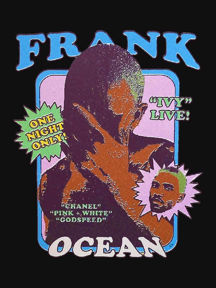 Frank Ocean Vintage Retro Aesthetic Inspired by RONALDLMALCOM