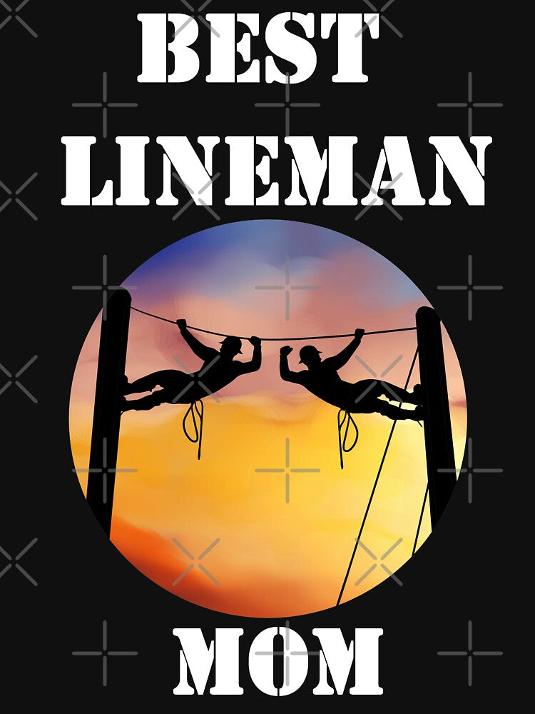 Best lineman mom by BeccaKenDesigns