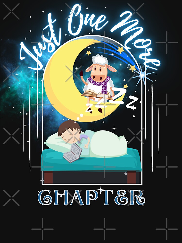 Just One More Chapter Sheep Reading by Novelty-Shirts