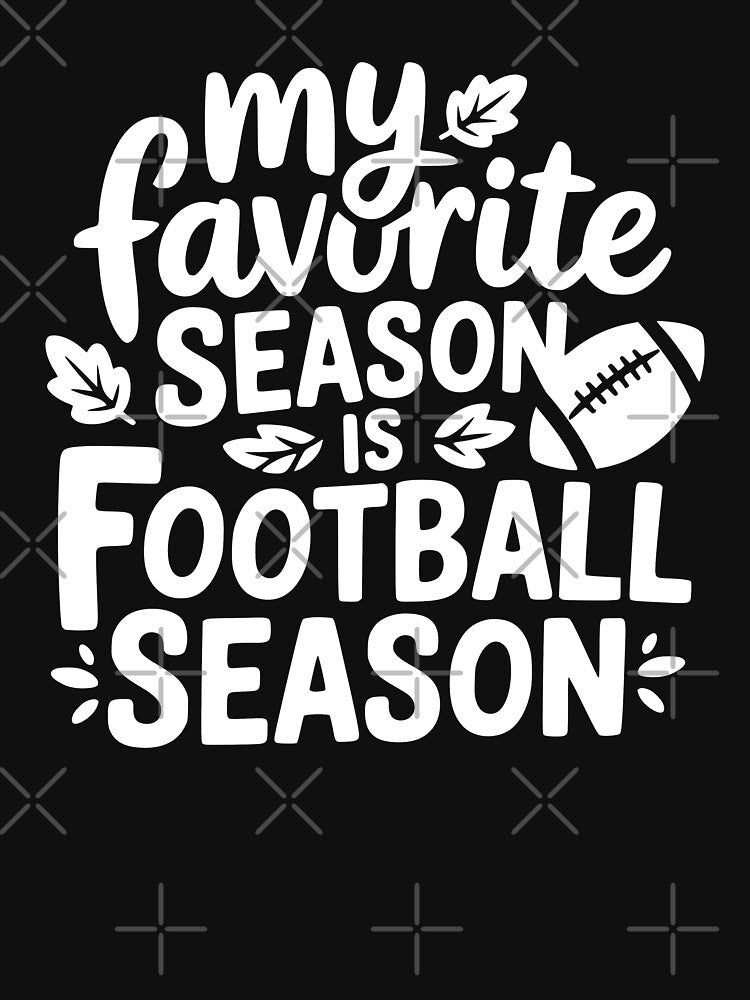 My Favorite Season Is Football Season by theartfulaspie