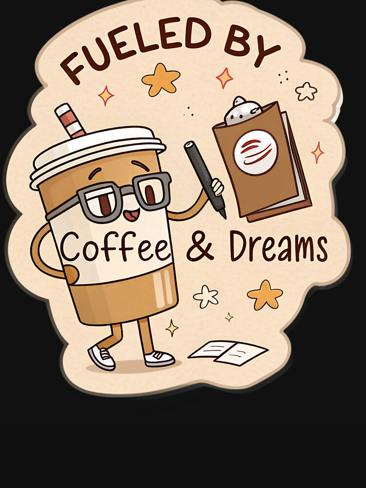 Fueled by Coffee and OT Dreams — Funny Pre Occupational Therapy Design by VividOrganica