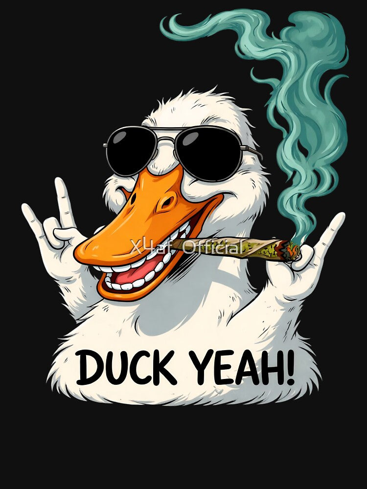Duck Yeah! – Funny Duck Pun Illustration with Attitude by X4af  Official
