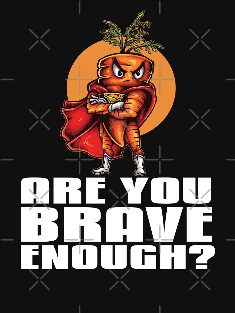 Angry Carrot Are You Brave Enough? Foodietoon by ProjectX23
