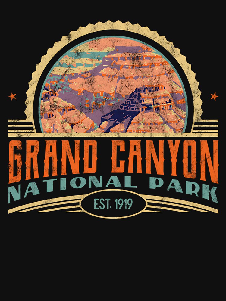 Vintage Grand Canyon National Park Centennial by Asleydarell