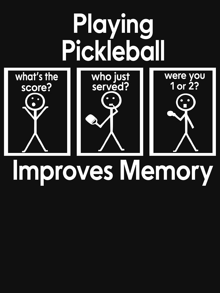 Playing Pickleball by RoderickStout