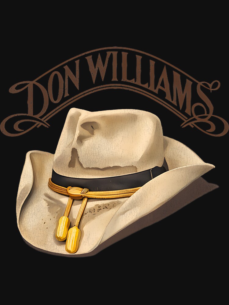 Don Williams Cowboy Hat Country Music Icon | Perfect Gift For You And Friends by matmente
