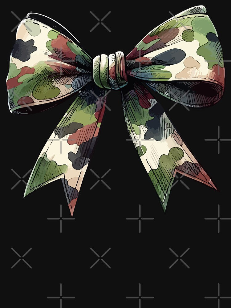 Coquette Camo Bow Hunting Women Cute by TomFrontierArt