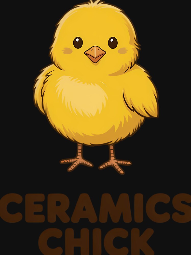 Ceramics chick - funny pottery pun by sterabamineh