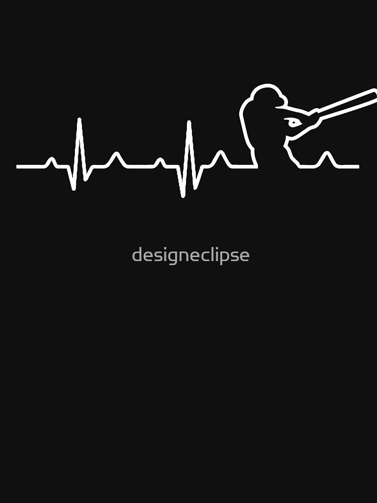 Baseball Player Heartbeat by designeclipse