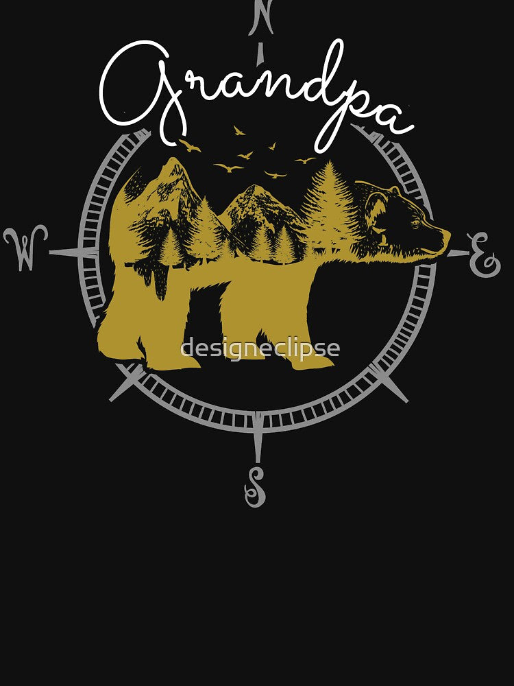 Grandpa Bear Compass by designeclipse