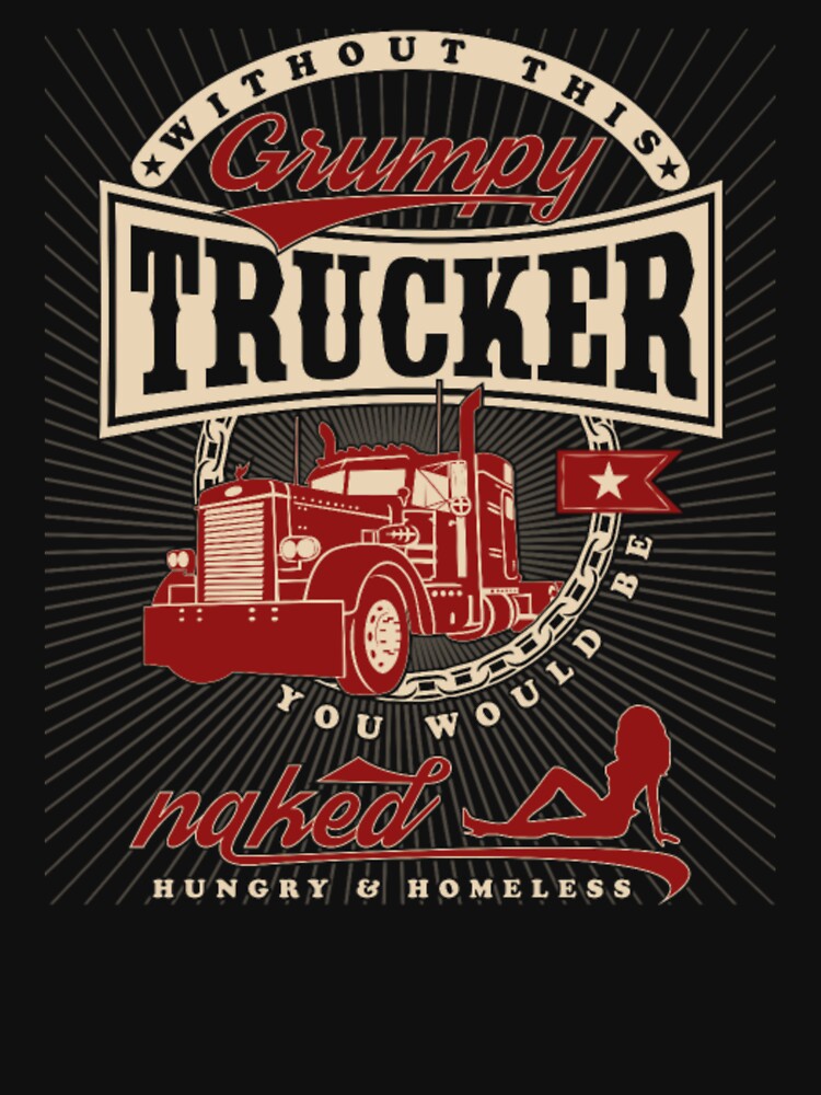 Grumpy Trucker by aryagiri