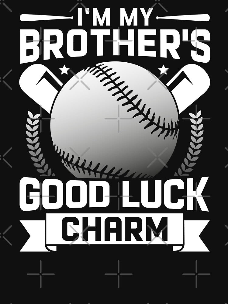 Baseball Brother / Sister Retro Baseball Sport Art by Back2Collage
