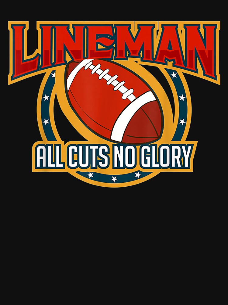 Lineman Cuts No Glory Sports Player Coach by lucretia155