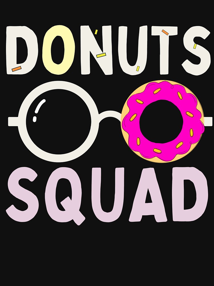 Donut Lover Matching Birthday Cool Donut Sprinkle Squad Gifts by ThaphadaArtGall