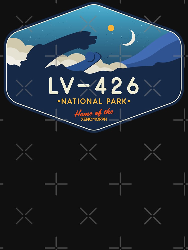LV-426: National Park Shirt - Home of the Xenomorph! by magrodanny