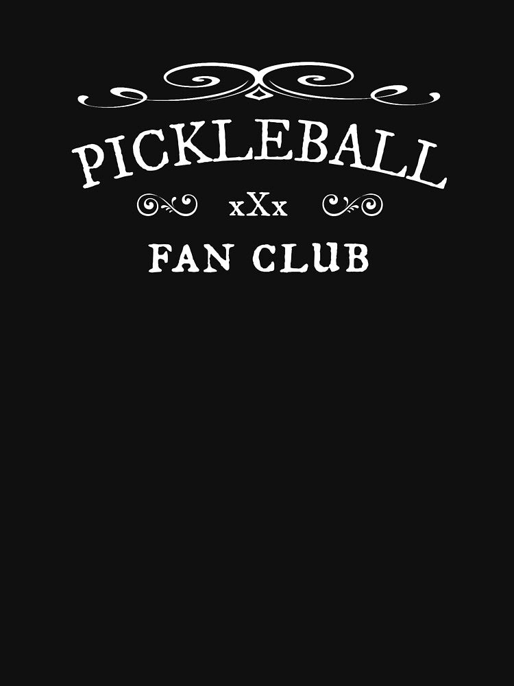 Pickleball Fan Club Pickle Ball Player by The Junto Shop