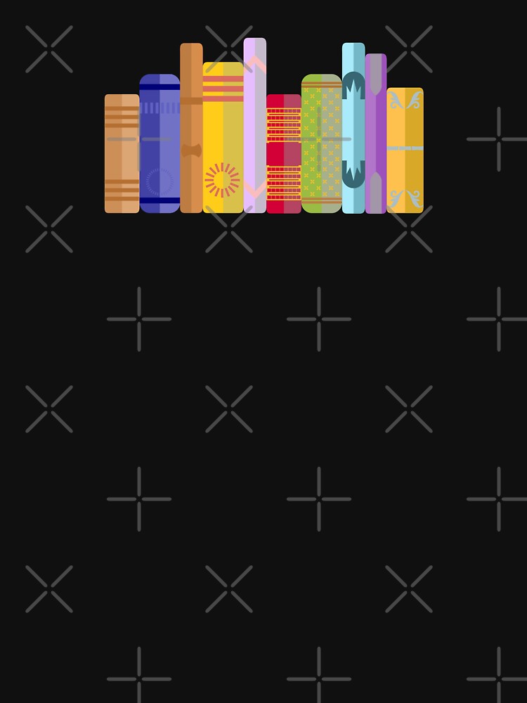 Book Stack - Book Lover Design by avataraustin