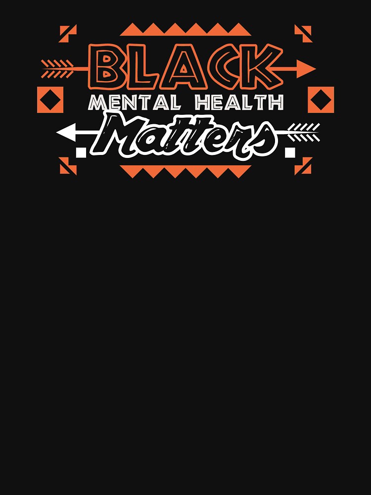 Black Mental Health Matters Gift Design Idea design by Lisbob
