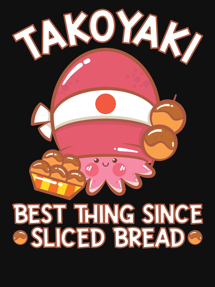 Kawaii Takoyaki Cute Japanese Food Vintage by fooderiffic