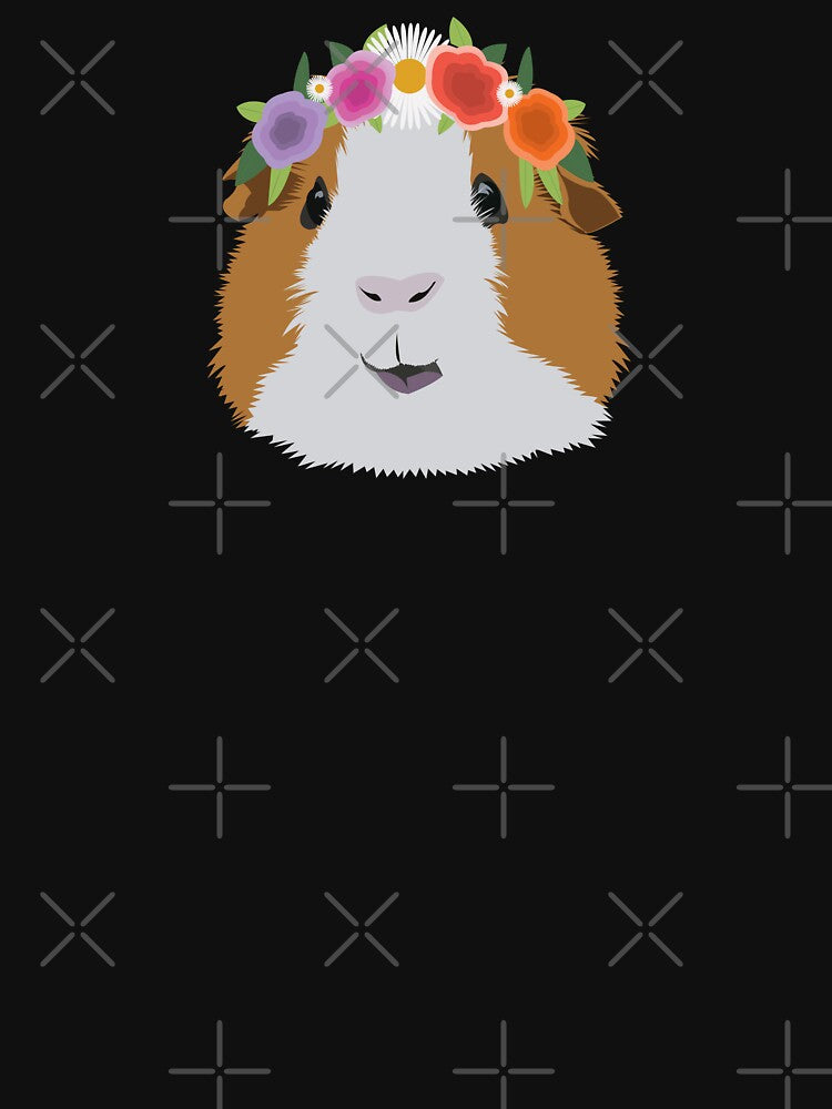 Flower Crown Guinea Pig by KCPetPortraits