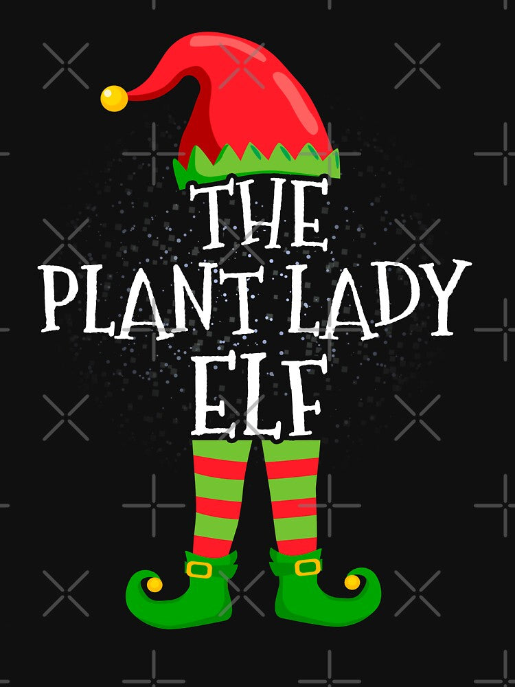 Plant Lady Elf Family Matching Christmas Group by CosmoKitsch