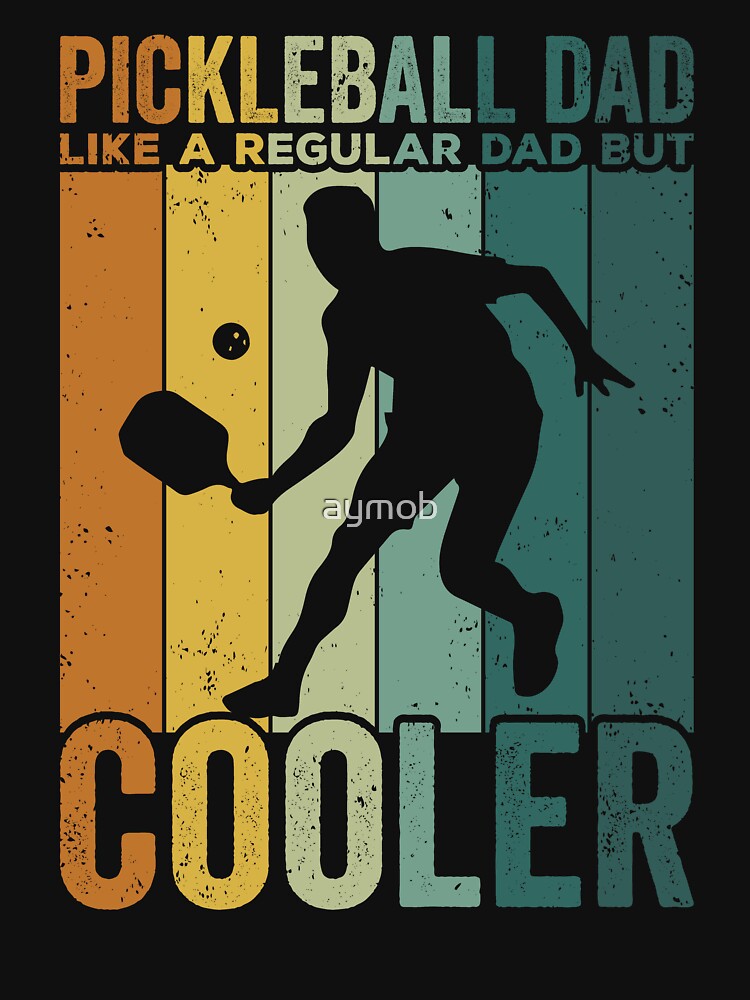 Pickleball Dad Like A Regular Dad But Cooler Shirt, Pickleball Player Shirt, Pickle Ball Team Shirt, Pickle Baller Shirt, Pickleball Paddle by aymob