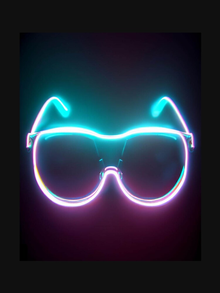 neon glasses by DrmartDesigns