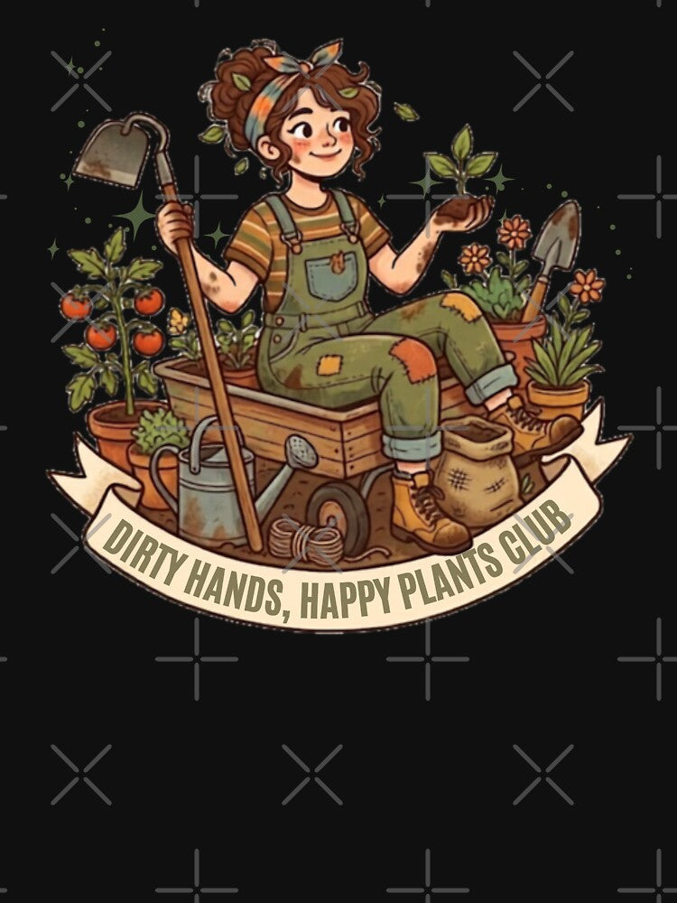 dirty hands, happy plants club by EchoPrint Co.