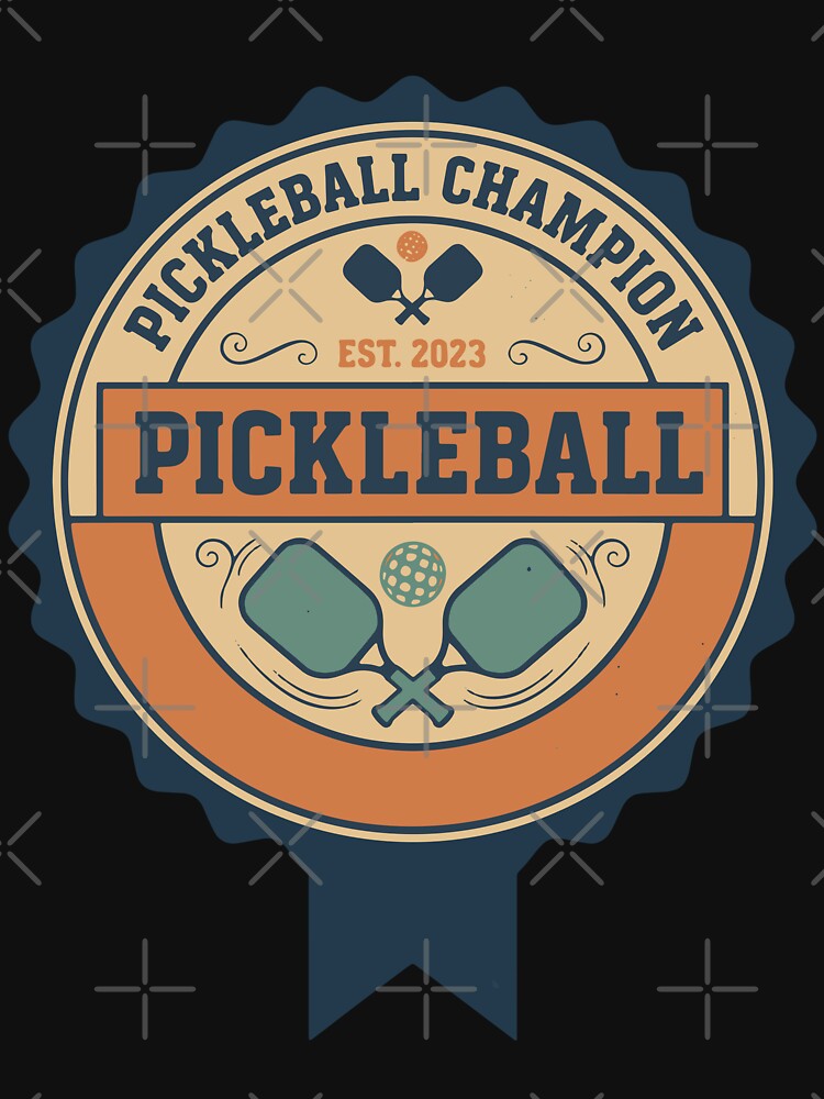 Pickleball Champion Est 2023 Funny Player Love by LuminOrb