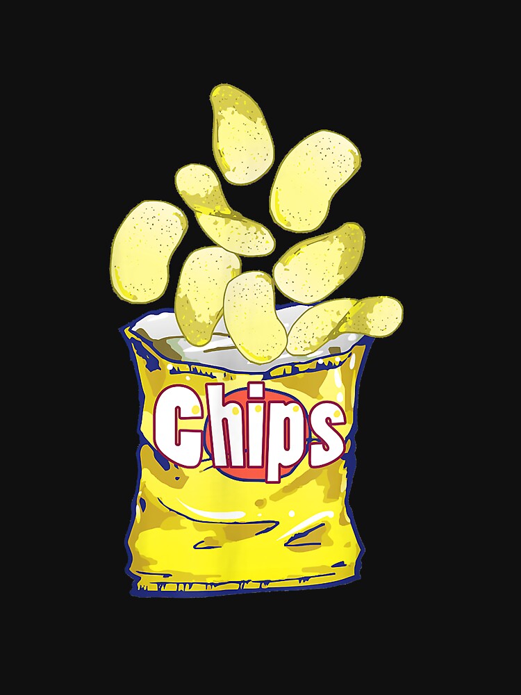 Game Day Potato Chips tshirt by nellieharper