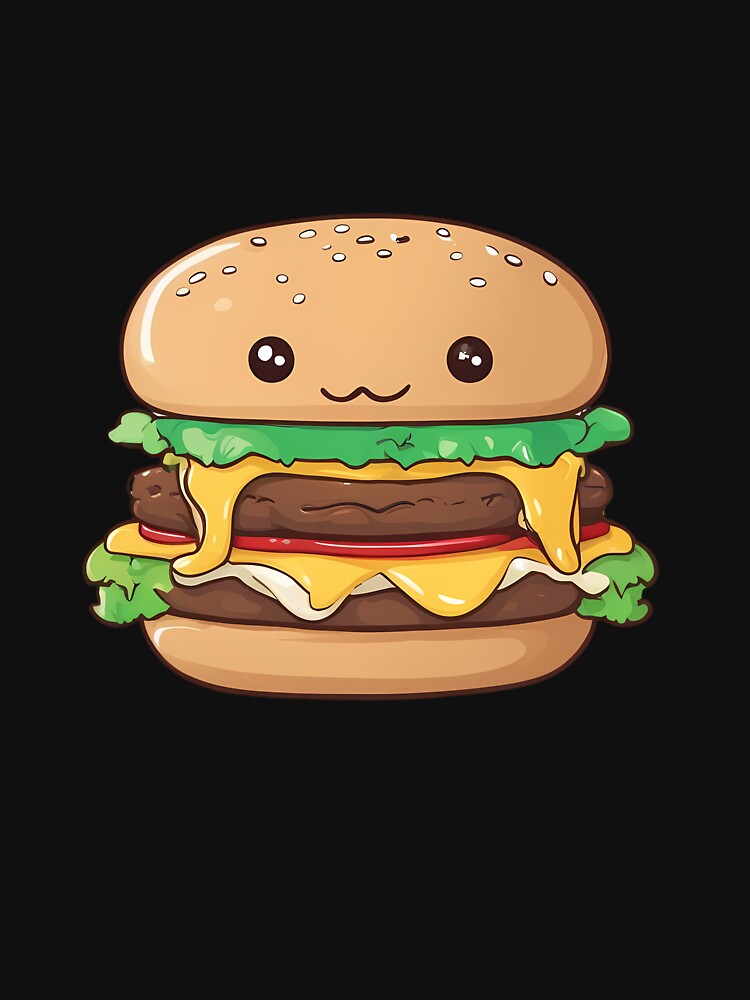 Kawaii Burger by macadolie