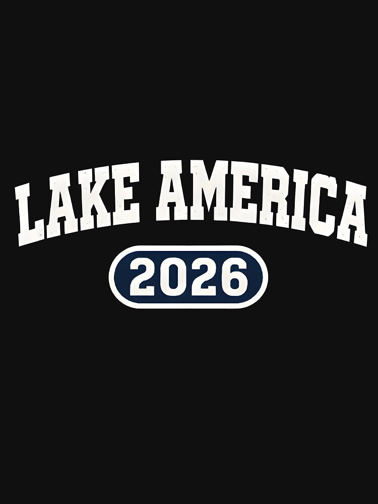 Lake America 2026 Vintage Tee by PixelForge11