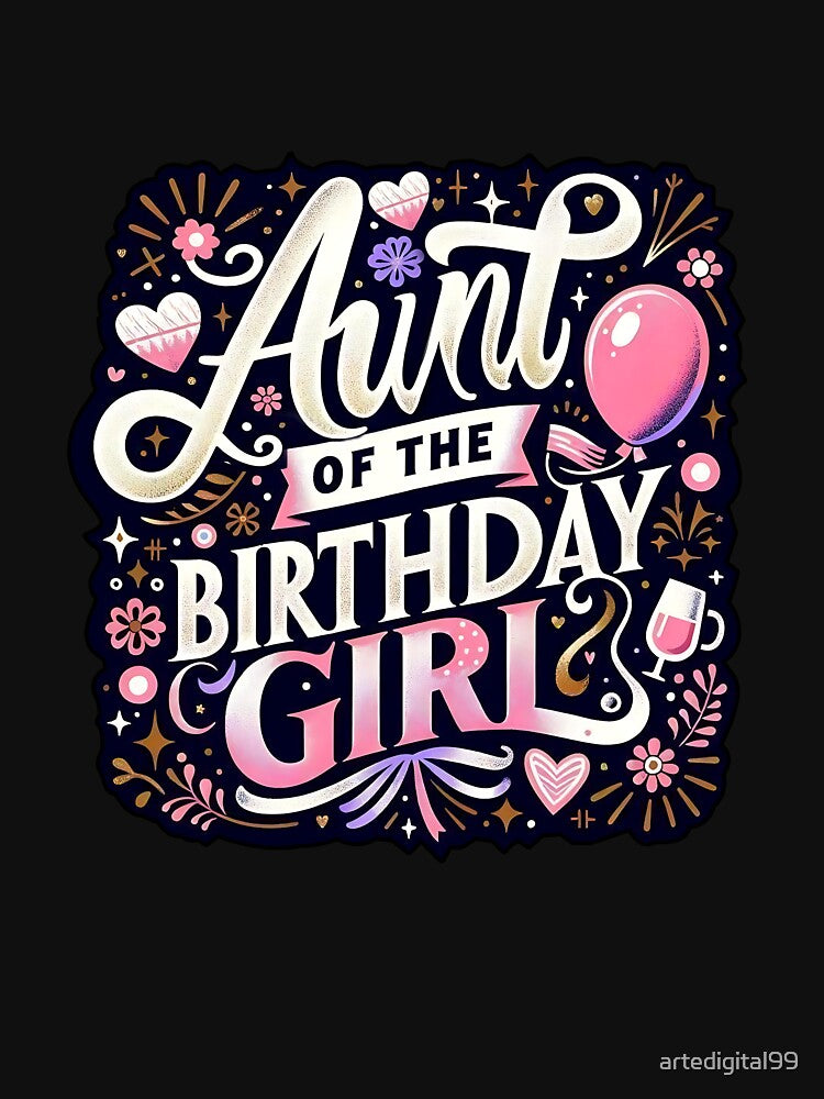 Birthday Girl Birthday Crew Design – Matching Party Graphic by artedigital99