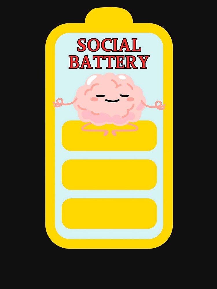 Mid Social Battery - 1 by SomethingNiceHI