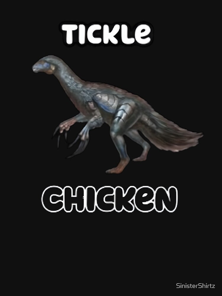 Tickle Chicken Therizinosaurus by SinisterShirtz