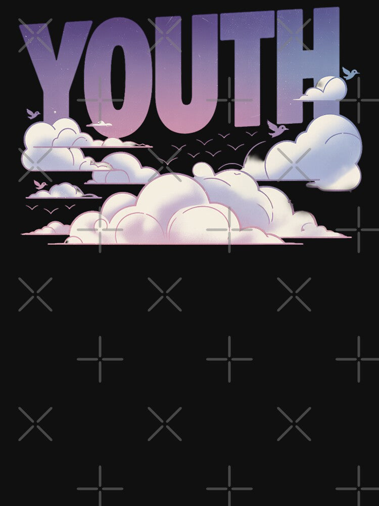 YOUTH – Dreamy Sky & Clouds Typography (Inspired by BTS) by Meivelle