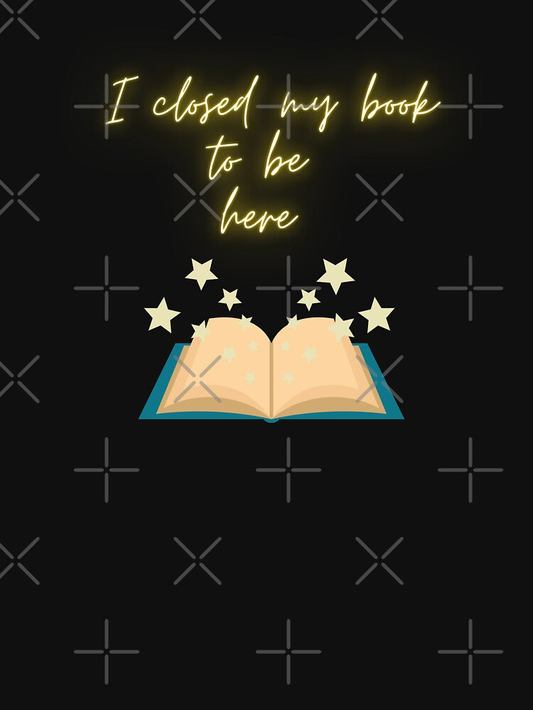 I Closed My Book To Be Here by Imemewell