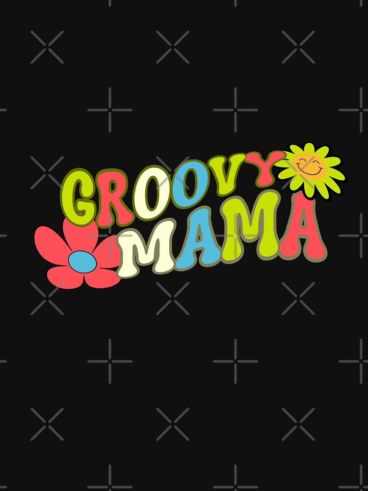 GROOVY MAMA - Beach Squad, Summer Girl's Trip, Pacific Ocean, Vacay Mode, Sunset, Beach, Party Animal by Sun Sand & Sea Art